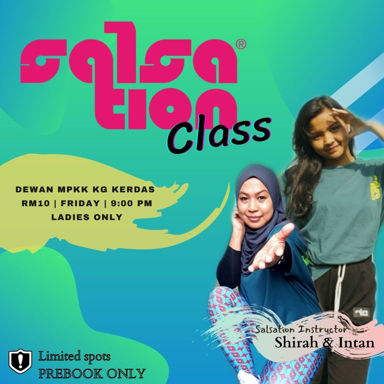 Picture of SALSATION® class with Shahirah Nurul Ain Anuar, Friday, 20:30