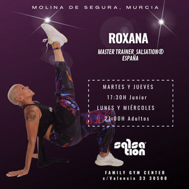 Picture of SALSATION® class with Roxana Rodríguez, Monday, 21:00