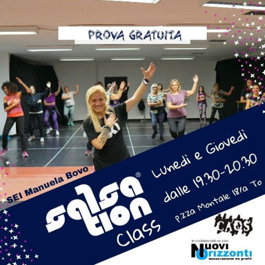Picture of SALSATION® class with Manuela Bovo, Monday, 19:00