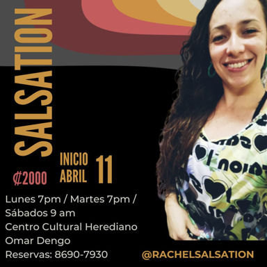 Picture of SALSATION® class with Rachel Barquero, Saturday, 09:00