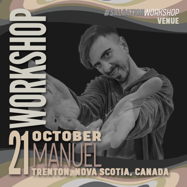 Picture of SALSATION Workshop with Manuel, Venue, Trenton, Nova Scotia, Canada, 21 October 2023
