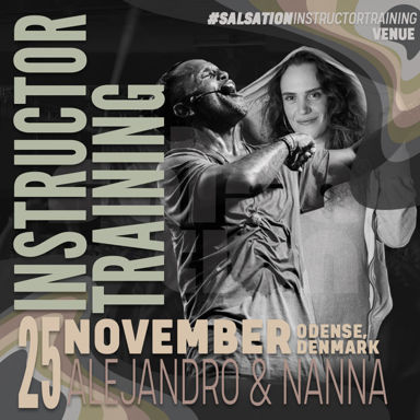 Picture of SALSATION Instructor training with Alejandro Angulo & Nanna, Venue, Odense - Denmark, 25 November 2023