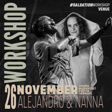 Picture of SALSATION Workshop with Alejandro Angulo & Nanna, Venue, Odense - Musikhuset POSTEN - Denmark, 26 November 2023