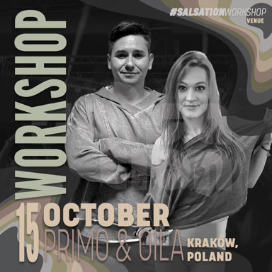 Picture of SALSATION Workshop with Primo & Ola, Venue,Kraków - Poland, 15 October 2023
