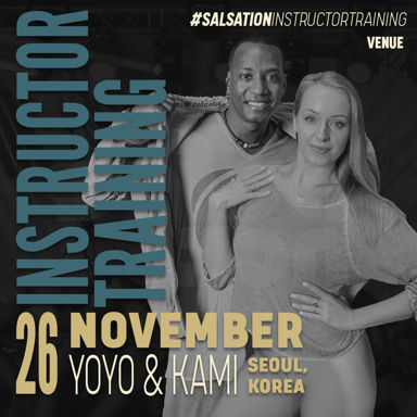 Picture of SALSATION Instructor training with Kami & Yoyo, Venue, Seoul - Korea, 26 November 2023