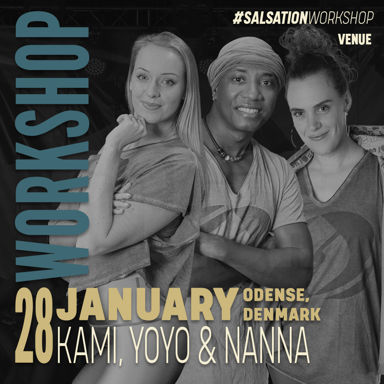 Picture of SALSATION Workshop with Nanna, Kami & Yoyo, Venue, Odense - Denmark, 28 January 2024