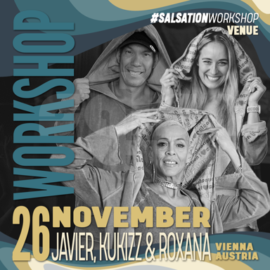 Picture of SALSATION Workshop with Kukizz, Javier & Roxana, Venue, Vienna - Austria, 26 November 2023