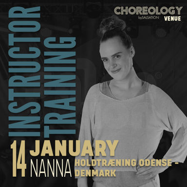 Picture of CHOREOLOGY Instructor training with Nanna, Venue, Holdtræning Odense - Denmark, 14 January 2024