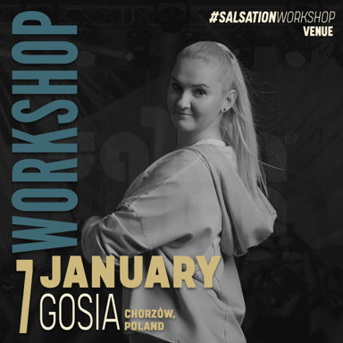 Picture of SALSATION Workshop with Gosia, Venue, Chorzów - Poland, 07 January 2024