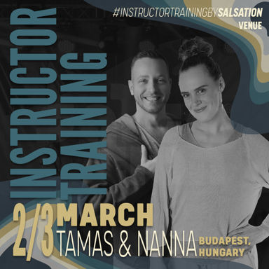 Picture of SALSATION Instructor training with Tamas & Nanna, Venue, Budapest - Hungary, 02 March 2024 - 03 March 2024