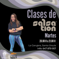 Picture of SALSATION® class with Eva Pérez Martín, Tuesday, 20:00