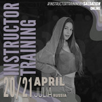Picture of SALSATION Instructor training with Julia, Online, Russia, 20 April 2024 - 21 April 2024