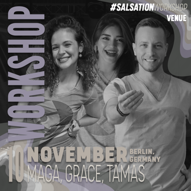 Picture of SALSATION Workshop with Maga, Tamas & Grace, Venue, Berlin - Germany, 10 November 2024