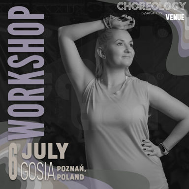 Picture of CHOREOLOGY Workshop with Gosia, Venue, Poznań - Poland, 06 July 2024