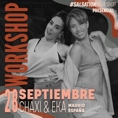 Picture of SALSATION Workshop con Chaxi & Eka, Presencial, Madrid - España, 28 Septiembre 2024