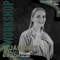 Picture of CHOREOLOGY Workshop with Gosia, Venue, Poznań - Poland, 25 January 2025