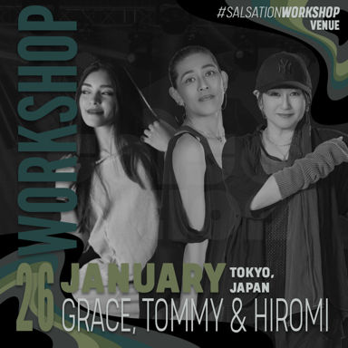 Picture of SALSATION Workshop with Grace, Tommy & Hiromi, Venue, Tokyo - Japan, 26 January 2025