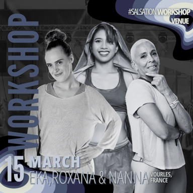 Picture of SALSATION Workshop with Eka, Nanna & Roxana, Venue, Vourles, France, 15 March 2025